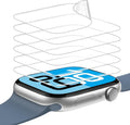 JULK 6-Pack for Apple Watch SE Screen Protector 40mm, Flexible Film Non-Bubbles Soft TPU Face Screen Protector for iWatch SE-3(2025)/SE/6/5/4 40mm, Touch Sensitive, HD Transparent by JULK