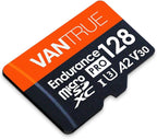 Vantrue 128GB U3 microSDXC UHS-I 4K UHD Video Monitoring Memory Card with Adapter for Dash Cams, Body Cams, Action Camera, Other Surveillance & Security Cams - Image 6