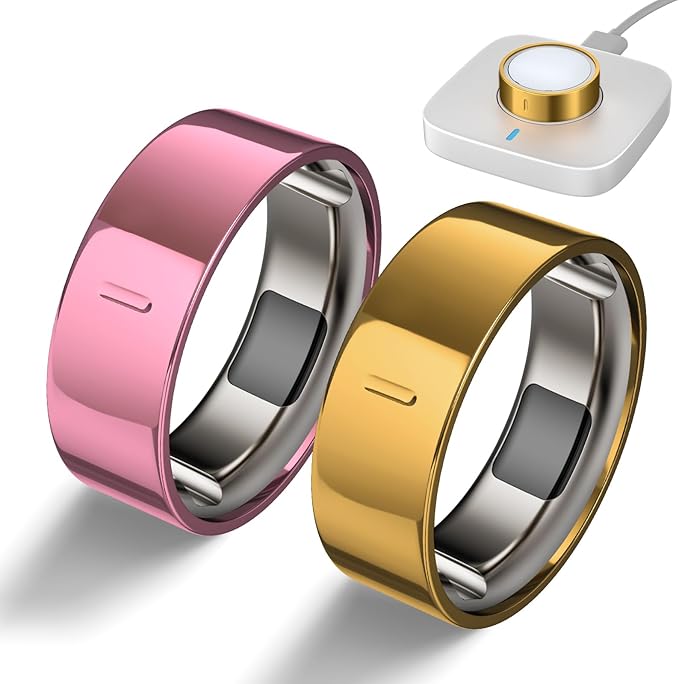 High-Gloss Plated Covers Compatible with Oura Ring Gen 4/Oura Gen 3 Cover, Anti-Scratch Ultra-Thin TPU Ring Protector Case Accessories for Women Men - Not for Oura 4 Ceramic by BandRain