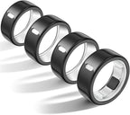 4 Pack Cover Compatible with Oura Ring Gen 4/Oura Ring Gen 3 Horizon/3 Heritage, Charging Derectly, Anti-Scratch TPU Protector for Women Men Working Out Gym-Size 6 by Polyjoy