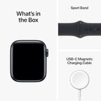 Apple Watch SE (2nd Gen) (GPS, 40mm) - Midnight Aluminum Case with Midnight Sport Band, S/M (Renewed) - Image 6