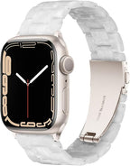 Light House Apple Watch Bands-Fashion Lightweight Resin iWatch Bands for Women Men 38mm/40mm/41mm/42mm(Series 11 10), 49mm/46mm/45mm/44mm/42mm(S 3 2 1), Compatible with Apple Watch Series 11 SE 10 9 8 7 6 5 4 3 Ultra by LightHouse