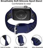 Lerobo 3 Pack Band Compatible with Apple Watch 46mm 44mm 49mm 42mm 45mm Sport Band for Women Men,Soft Silicone Replacement Strap Bands for iWatch Bands Ultra SE 2nd 3 Series 11 10 9 8 7 6 5 4 3 2 1 - Image 2