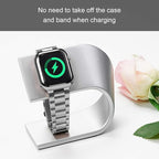 iiteeology Compatible with Apple Watch Bands 40mm Series 6 5 4 Se, Upgraded Stainless Steel Band with iWatch Screen Protector Case for Women Silver/Silver - Image 5