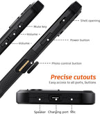 Diverbox Magnetic for iPhone 17 Case-(Compatible with MagSafe) Heavy Duty Protection Phone Case with Camera Control Button with Screen Protector Shockproof Drop-Proof 6.3 inch (Black) - Image 7