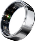 PAXAM Smart Ring for Women&Men 7-Day Battery,No Subscription Fee-Health/Activity Tracker with Sleep Monitor, Stress/HRV Tracking, Women's Health, iOS&Android Compatible (Silver, 10) by PaxamRing