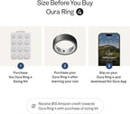 Oura Ring 4 - Stealth - Size 14 - Sleep, Activity, Women’s Health, AI Advisor, Up to 8 Days of Battery Life, Size Before You Buy, Android & iOS Compatible - Image 3