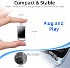 for Apple Wireless Carplay Adapter, Converts Wired to Wireless, Plug & Play, No Delay, Mini Carplay with USB & USB C, Compatible with iPhone 6 or above/iOS10+ & Cars from 2016 (Gray) (Carplay A) - Image 2