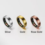 Smart Ring, Titanium Health & Fitness Tracker with Sleep, Heart Rate & SPO₂ Monitoring, Ultra-Light, 4–6 Day Battery, No Subscription, for Women & Men (Rose Gold 7) - Image 8