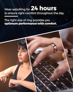 aabo Ring Sizing Kit for Finger - Try Before You Buy - Accurate Finger Fit for Adults - Choose from Sizes US 6 to US 13 - Wear-Test Fit for Comfort & Performance - Image 4