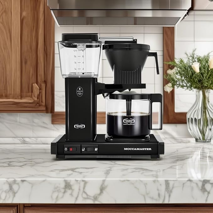 Technivorm Moccamaster 53937 KBGV 10-Cup Coffee Maker Black, 40 Ounce, 1.25l - Image 5
