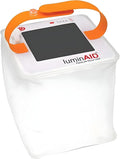 LuminAID Solar Camping Lantern - Inflatable LED Lamp Perfect for Camping, Hiking, Travel and More - Emergency Light for Power Outages, Hurricane, Survival Kits - As Seen on Shark Tank by LuminAID