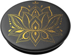 PopSockets Adhesive Phone Grip, Holder, Phone Stand, Celestial - Golden Prana Black - Image 3
