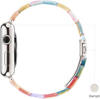 Light House Apple Watch Bands-Fashion Lightweight Resin iWatch Bands for Women Men 38mm/40mm/41mm/42mm(Series 11 10), 49mm/46mm/45mm/44mm/42mm(S 3 2 1), Compatible with Apple Watch Series 11 SE 10 9 8 7 6 5 4 3 Ultra - Image 5