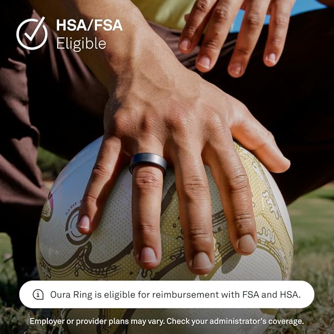 Oura Ring 4 - Stealth - Size 14 - Sleep, Activity, Women’s Health, AI Advisor, Up to 8 Days of Battery Life, Size Before You Buy, Android & iOS Compatible - Image 8