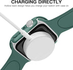 Recoppa Case Compatible for Apple Watch Series 7/8/9 – 41mm ONLY, Shockproof Ultra-Thin Hard PC Bumper All-Around Edge Protective Cover Frame [NO Screen Protector] for iWatch Accessories, Dark Green - Image 5
