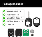 Replacement for 2008 2009 2010 2011 2012 2013 2014 2015 2016 2017 Ford Edge Escape Mustang Taurus Lincoln MKS Navigator Mazda Tribute Key Fob Remote Control CWTWB1U793 5 Buttons 315MHz - Image 6