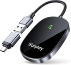 Wireless CarPlay Adapter 2025 Upgraded, Converts Factory Wired CarPlay to Wireless, Plug and Play Car Play Wireless Adapter, Compatible with iPhone Multi-User Seamless Connection by Homepage