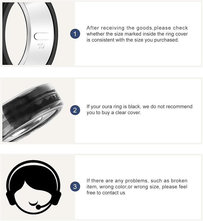 4 Pack Cover Compatible with Oura Ring Gen 4/Oura Ring Gen 3 Horizon/3 Heritage, Charging Derectly, Anti-Scratch TPU Protector for Women Men Working Out Gym-Size 8 - Image 9