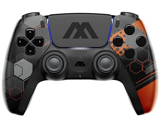 MODDEDZONE Wireless Controller for PS5 with Exclusive and Unique Designs Compatible with PlayStation 5 - The Ideal Christmas Gift for Gaming Enthusiasts - Expertly Crafted in USA MZ by MODDEDZONE