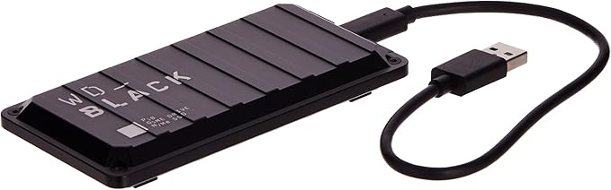 WD_BLACK 2TB P50 Game Drive SSD - Portable External Solid State Drive, Compatible with Playstation, Xbox, PC, & Mac, Up to 2,000 MB/s - WDBA3S0020BBK-WESN - Image 2