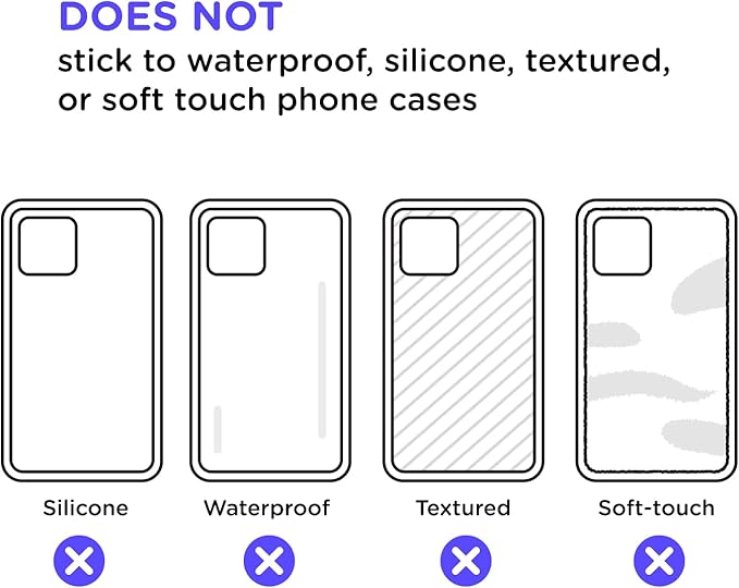 PopSockets Adhesive Phone Grip, Holder, Phone Stand, Fun - Peace and Love - Image 7