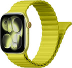 Magnetic Sport Bands for Apple Watch Band 40mm 38mm 41mm 42mm 44mm 45mm 46mm iWatch bands for Women Men,Silicone Loop Strap Wristband for Apple Watch Series 11 10 9 8 7 6 5 4 3 SE 3/2nd Ultra/3/2 49mm by BXUXOHS