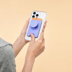 PopSockets Phone Wallet for MagSafe, Phone Card Holder with Grip, Purple - Deep Periwinkle - Image 4