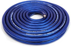 KnuKonceptz Bassik 4 Gauge Blue Power/Ground Wire Cable - 15 Feet by KnuKonceptz