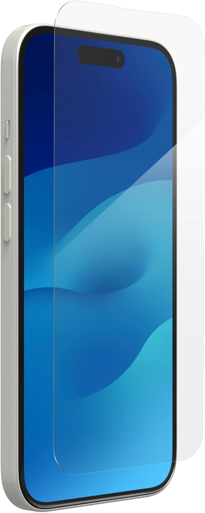 ZAGG Glass+ Screen Protector for iPhone 15-3X Stronger with Reinforced Edges, Scratch & Smudge-Resistant Surface, InvisibleShield, Easy to Install by ZAGG
