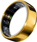 PAXAM Smart Ring for Women&Men 7-Day Battery,No Subscription Fee-Health/Activity Tracker with Sleep Monitor, Stress/HRV Tracking, Women's Health, iOS&Android Compatible (Gold, 9) by PaxamRing