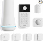 SimpliSafe 8 Piece Wireless Home Security System - Optional 24/7 Professional Monitoring - No Contract - Compatible with Alexa and Google Assistant , White by SimpliSafe%C2%AE