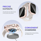 Goton Privacy Waterproof Case Compatible for Apple Watch Screen Protector 45mm Series 9/8/7, Anti Spy Face Cover Back Bumper for iWatch Accessories - Image 8