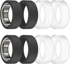 Ring Cover for Oura Ring Gen 4/ Gen 3, Anti-Scratch Elastic Silicone Case Protector for Men Women Working Out Gym by sylacor