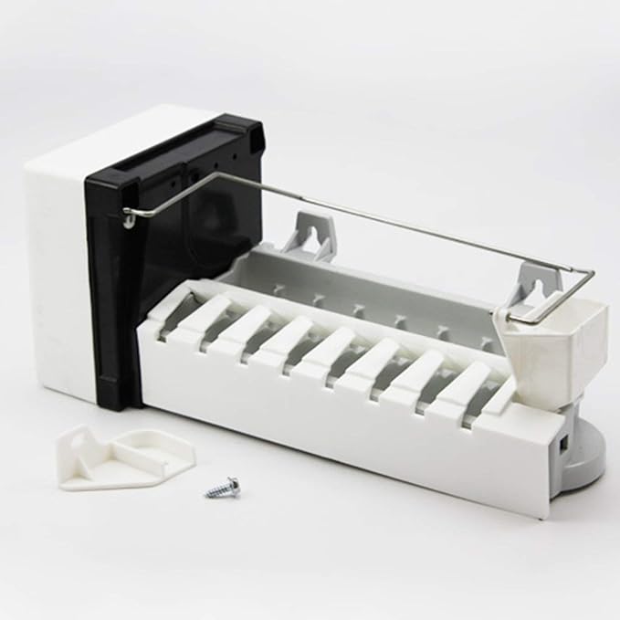 Refrigerator Ice Maker Compatible with Jenn-Air JCD2389DES, Amana DRS2660BW, Amana SRD25S5E, Maytag MTF2156GEW, Maytag MSD2656KES Refrigerators by Unknown