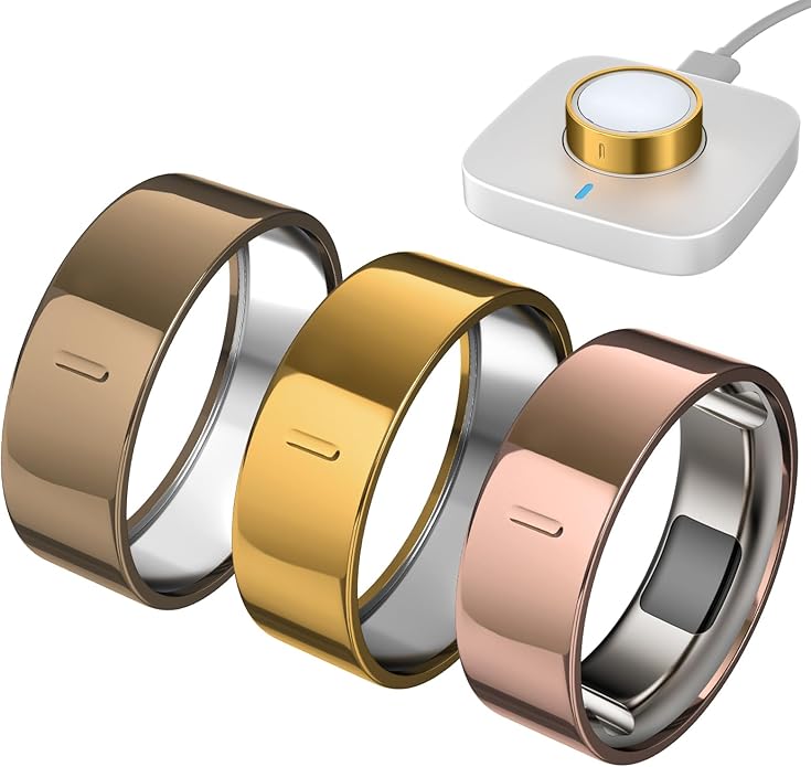 3 Pack Ring Cover Compatible with Oura Ring Gen 4/Gen 3 Horizon/Heritage, Upgraded Anti-Scratch TPU Protector for Men Women, NOT for Oura Ring 4 Ceramic by sylacor