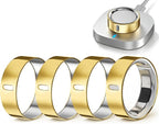 4 Pack Upgraded Ring Covers Compatible with Oura Ring Gen 4/Gen 3, TPU Anti-Scratch Protector Accessories for Oura Ring Cover Jacket for Women Men, Size 12 (Not for Oura Ring 4 Ceramic) by Hexasider