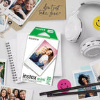 Fujifilm Instax Mini Instant Camera Film (80 Photo Exposure) Bundle with 6AVE Microfiber Cleaning Cloth - Image 3