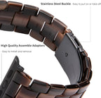 HOPO Compatible With Apple Watch Band 38mm 40mm 41mm 42mm 44mm 45mm 46mm 49mm,Resin Watch Strap Bracelet Wristband Fashion Lightweight Replacement For iWatch Bands Series 11 Ultra 10 9 8 7 6 5 4 3 2 1 SE for Women Men - Image 4