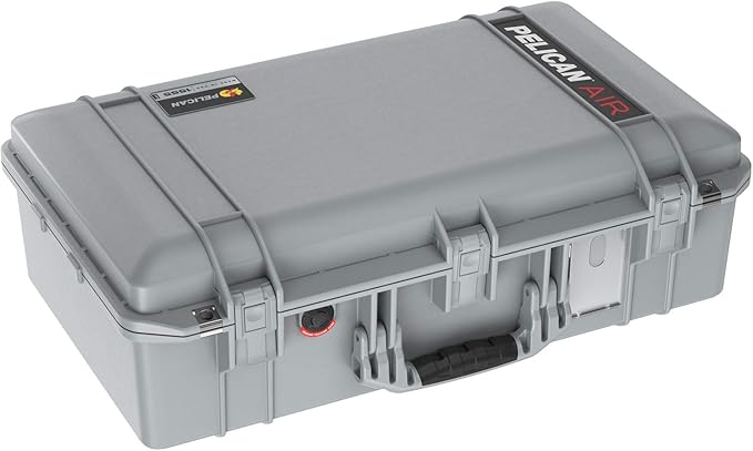 Pelican Air 1555 Case With Foam - Silver by Pelican