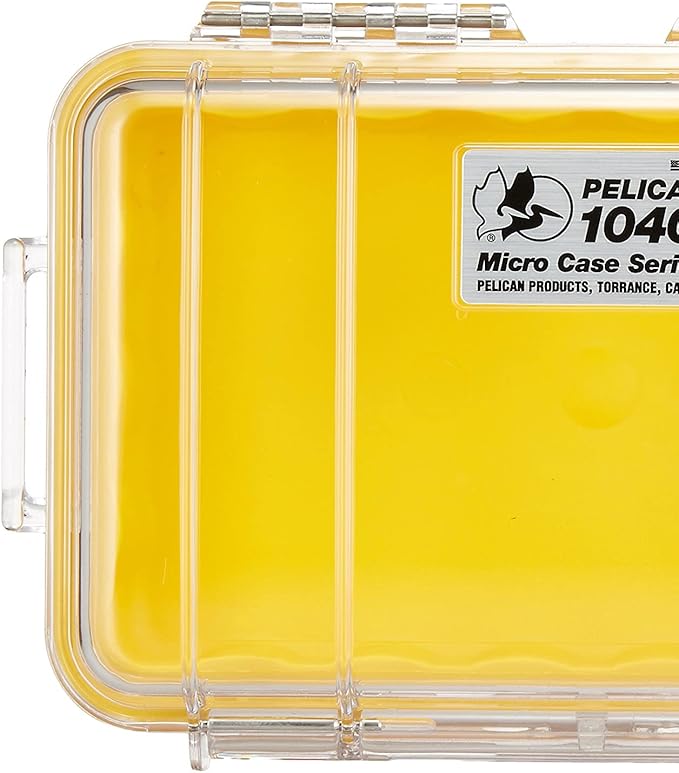 Pelican 1040 Micro Case (Yellow/Clear) - Image 2