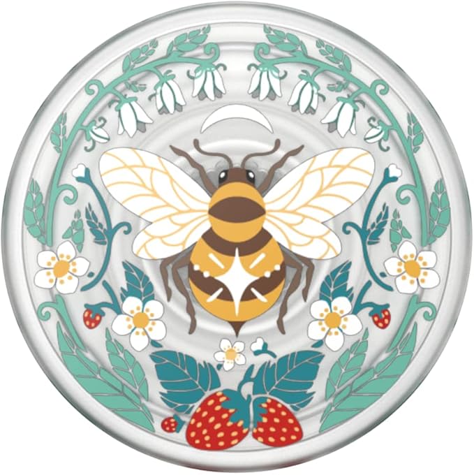 ​​​​PopSockets Phone Grip with Expanding Kickstand, Adhesive Grip, Cute PopSockets - Translucent Bee Boho - Image 5