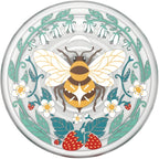 ​​​​PopSockets Phone Grip with Expanding Kickstand, Adhesive Grip, Cute PopSockets - Translucent Bee Boho - Image 5