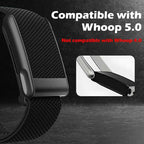 U-Shaped Metal Frame for Whoop 5.0 Fitness Peak, One, MG, Life & Activity Tracker Accessorie | Upgrade Your Device | 4 Color Options (Black) - Image 3