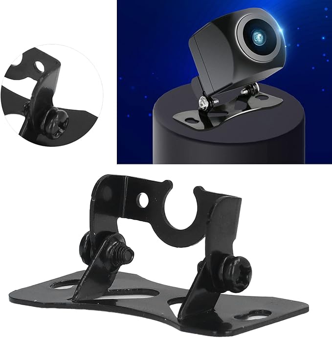 Backup Camera Mount,KIMISS Universal Rear Camera Mounting Bracket Metal Car Adaptations Rearview Camera Holder Backup Camera Mount - Image 3
