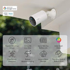 TP-Link  Wireless Outdoor Security Camera, 1080P, Up to 180 Days of Battery Life, Free Person Detection, SD/Cloud Storage, Spotlight Color Night Vision, No Hub Needed, Works w/Alexa, Tapo C402 - Image 2