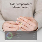 Smart Ring Health Tracker, Smart Rings for Men & Women, No Subscription Required, Long-Lasting Battery Sleep Ring, Fitness & Sleep Monitor Compatible with iOS & Android (Silver, 10) - Image 5