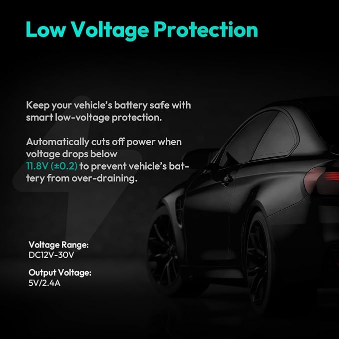 BOTSLAB Hardwire Kit Type C Exclusive for BOTSLAB Dash Cam G980H/G980H Pro/G980H Muiti Channel Dash cam - Image 4
