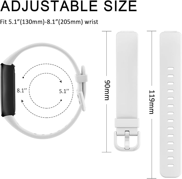 AK Band Compatible with Fitbit Inspire 3 Bands for Women Men, Adjustable Replacement Sport Wristbands Straps for Fitbit Inspire 3 Fitness Tracker - Image 3