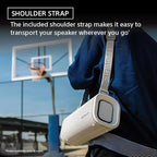 Sony ULT Field 5 Wireless Portable Bluetooth Speaker, IP67 Waterproof, Dustproof, and Rustproof with Enhanced Bass, 25 Hour Battery, 360° Party Light, and Shoulder Strap (SRSULT50W), Off White - Image 9